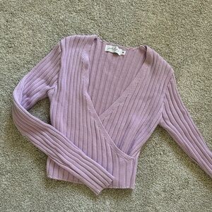 Petal and pup cross body pink sweater size small